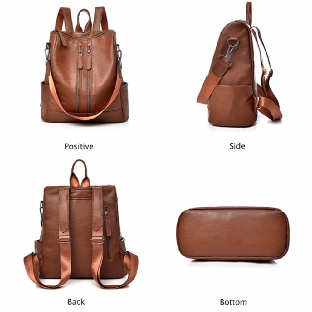 BETHANN Chic Mini Back pack - BROWN - Picture 2 of 4